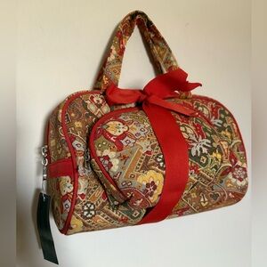 Two Tapestry Travel Bags NWT